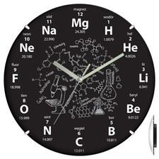 Atrix Zegar ścienny convex czas na chemię #2