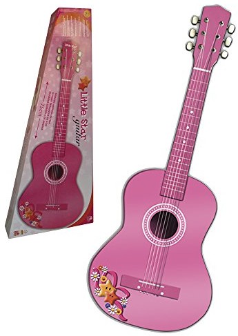 REIG reig 75 cm Spanish wooden Guitar (Pink)