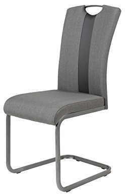 Apollo amber2, na płozach ze sztucznej skóry, antracyt/szary, 98 x 43 x 56 cm 811515