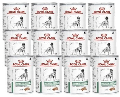 Royal Canin Diabetic Special 410 g mokra karma dla dorosłych psów z cukrzycą x 12