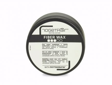 Togethair Togethair Fiber Wax Modelujący wosk w kremie średnio/mocno utrwalający 100ml