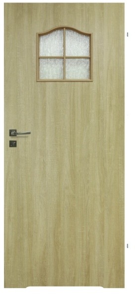 Drzwi z podcięciem Klasyk 70 prawe dąb sonoma IND19_BA0237O