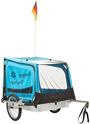 Kids Touring Przyczepa rowerowa  Doggy Tourer, niebieski, L, KD-121000-B KD-121000-B_Blau_L