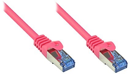 Good Connections Cat.5e kabel krosowy Ethernet LAN z zabezpieczeniem zatrzasku RNS, SF/UTP, 100 MHz, sieci Ethernet Gigabit-capable (10/100/1000 Base-T)  np. do Patch Panel, przełącznik, router, modem 8060-H005M