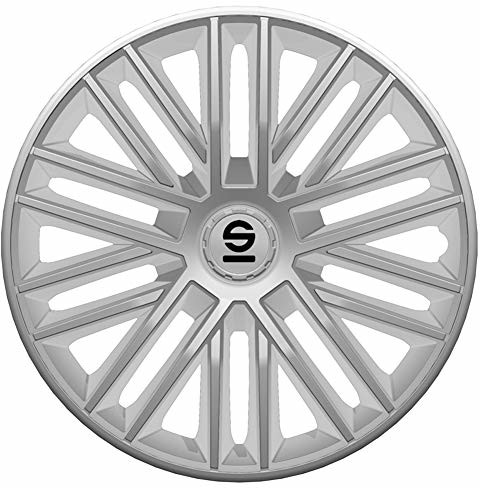 SPARCO Sparco SPC1585SV komplet kołpaków ozdobnych Bergamo 15 cali srebrny SPC1585SV