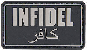 Naszywka 3D Infidel - Black (GFT-30-004691) G GFT-30-004691