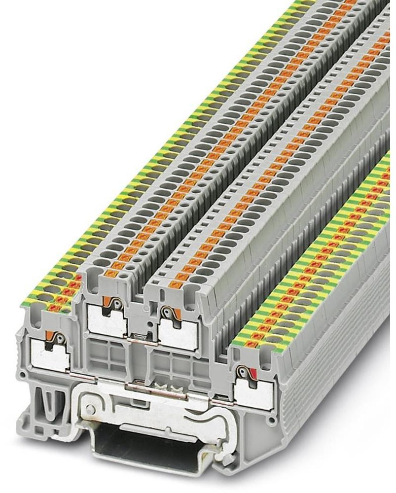 Phoenix Contact Złącze dwupoziomowe przewodu ochronnego PTTB 1 5/S-PE/L PTTB 1 5/S-PE/L Phoenix Contact 3208553 szary Zawartość 50 szt PTTB 1 5/S-PE/L