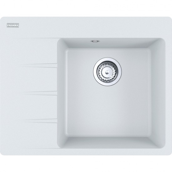 Franke Kuchenny Zlewozmywak CNG 611-62 TL biały polarny k.lewa 114.0633.130 S