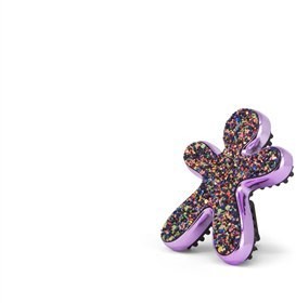 Mr&Mrs Niki Fashion Car air freshener JNIKIFASBX006 Scent for Car Gardenia of Tahiti Glitter purple JNIKIFASBX006