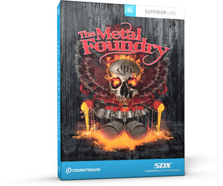 Toontrack Metal Foundry Sdx Biblioteka Brzmień Box