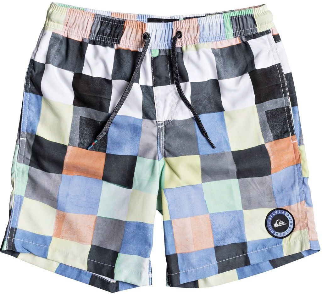 Quiksilver spodenki pływackie ęce RESIN CHECK YOUTH White WBB6