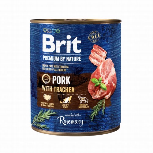 Brit Premium by nature Pork & Trachea 800g 104-100419