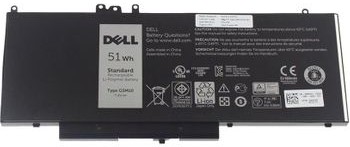 Dell Bateria 4 Cell 6460 mAh LiPol 7FR5J) 7FR5J