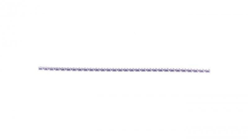 Legrand Oznacznik szary cyfra CAB3 1,5-2,5 /8/ 038228 /1200szt./ 038228