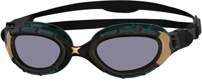 Zoggs Predator Flex Titanium Reactor Goggles L, szary/czarny 2022 Okulary do pływania 461089-BKGORTIR