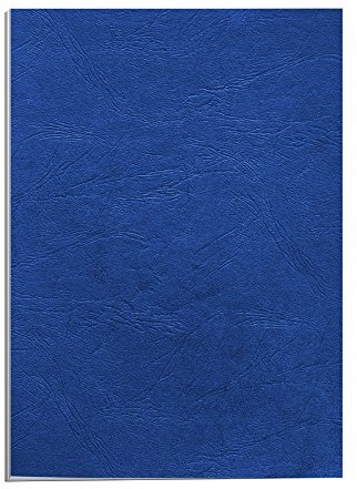 Fellowes Delta okładki do wiązania A4 o wyglądzie skóry 25 sztuki królewski błękit 5373902