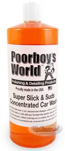 Poorboy''s world Poorboy''s World Slick & Suds shampoo Szampon pH neutralne 1:300 946ml POO000036