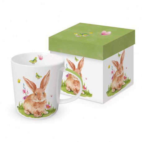 DUŻY KUBEK PORCELANOWY Mr. Rabbit Pan Królik 603334