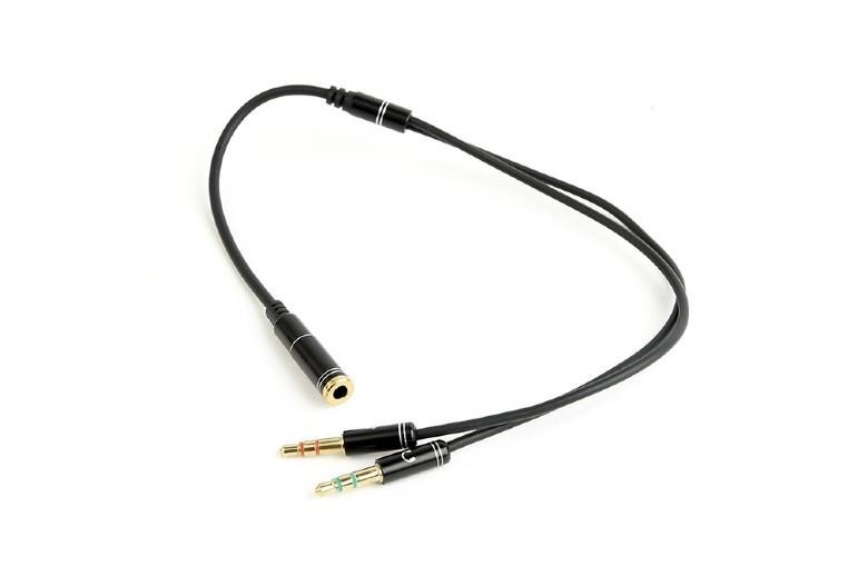 Gembird CABLE AUDIO 3.5MM SOCKET TO 2X3.5MM PLUG CCA-418M CCA-418M