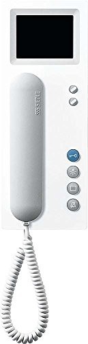Siedle + Söhne Telefon bezprzewodowy Siedle magistrali Bus wideo telefon domowy Stand, w domu, BTS V850  03 W, biały, 5011616 5011616