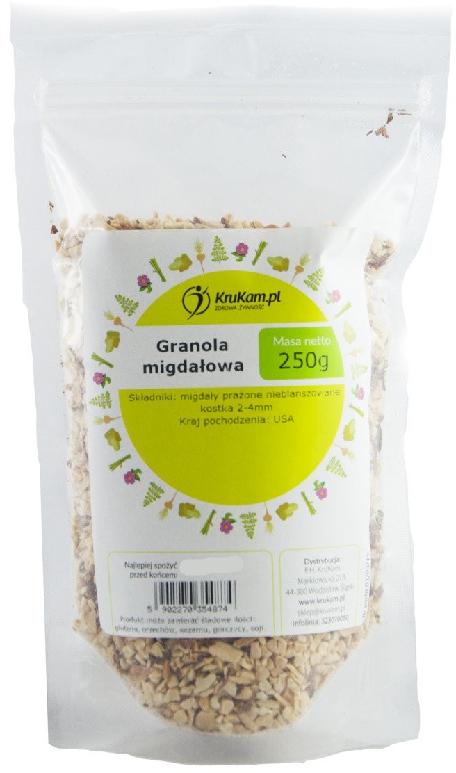 KruKam Granola migdałowa 250g