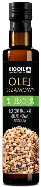 Olej sezamowy BIO 250 ml seria BLACK