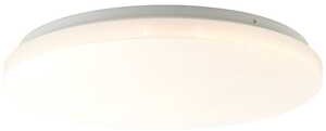 Brilliant Farica G97131/05 plafon lampa sufitowa 1x24W LED biały/biały
