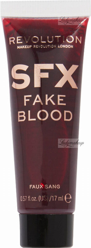 Makeup Revolution MAKEUP REVOLUTION - CREATOR REVOLUTION - SFX FAKE BLOOD - Sztuczna krew w żelu - 17 ml