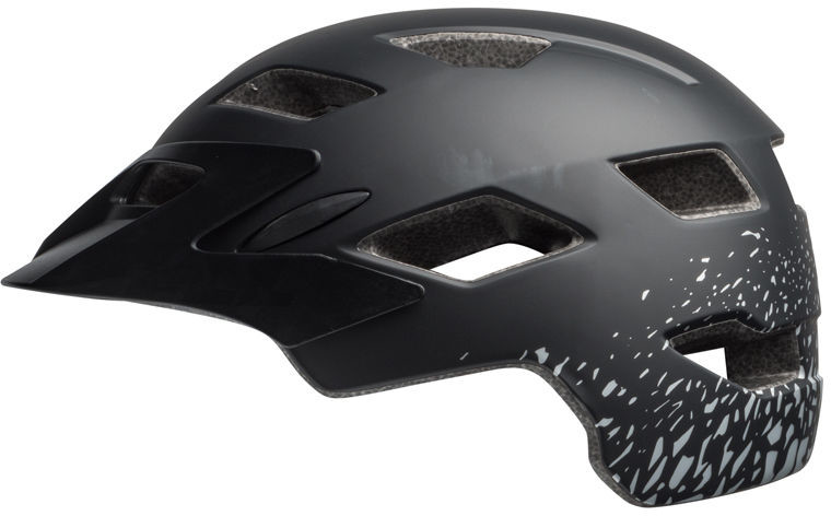 Bell Kask dziecięcy Sidetrack Uniwersalny 5057 cm) matte black silver fragments 768686100819