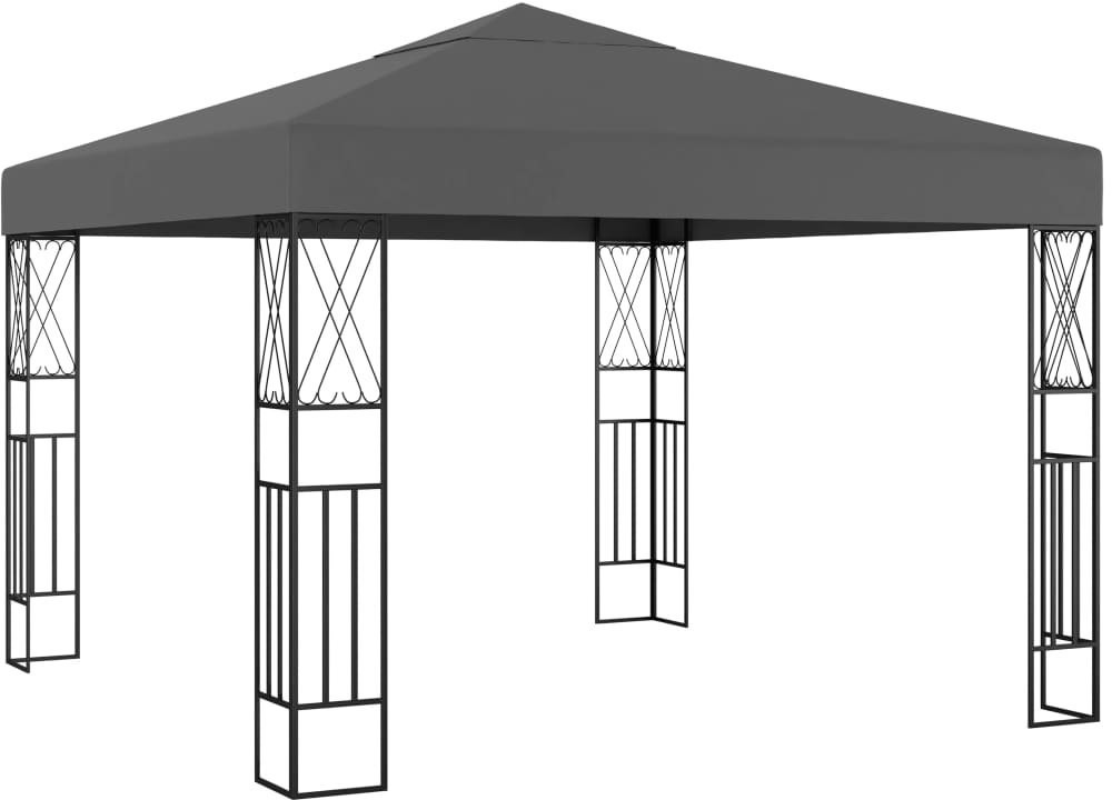 vidaXL Altana, 3 x 3 m, antracytowa, tkanina 48006