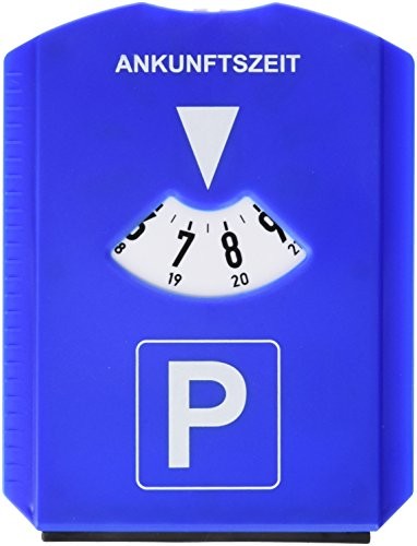 Hama 0083958 wielofunkcyjna tarcza parkingowa, tworzywo sztuczne, szer. 120 x wys. 155 x gł. 8 mm, niebieska