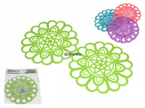 SILIKONOWE PODKŁADKI OCHRONNE BLAT STÓŁ 2szt 19cm