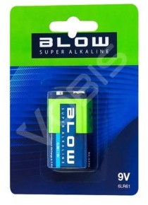 Фото - Акумулятор / батарейка BLOW Bateria  Super Alkaine 9V 6LR61 82-519 