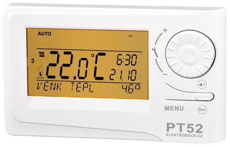 Elektrobock PT52 Termostat z komunikacją OpenTherm Plus