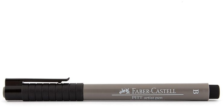 Faber-Castell Pisak artystyczny PITT ARTIST PEN B - 273 - warm grey IV /ciepły szary IV/ 167473