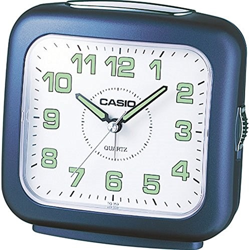 Casio TQ-359  2EF  alarm clock  kwarcowy mechanizm zegarowy  Analogue  alarm  bransoletka skórzana czarna TQ-359-2EF