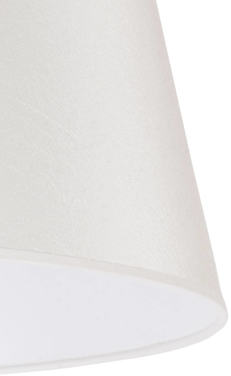 Euluna Klosz Cone wysokość 18 cm, chintz ecru/biały