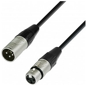 Adam Hall Cables 4 Star Series - Microphone Cable REAN XLR żeński / XLR męski 1.0 m przewód mikrofonowy K4MMF0100