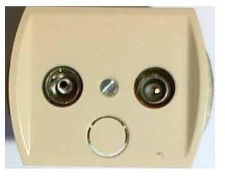 Karlik MECHANIZM GNIAZDA ABONENCKIEGO RTV KONCO WEGO 2DB PODTYNKOWY BEZOWY TREND 1G2K