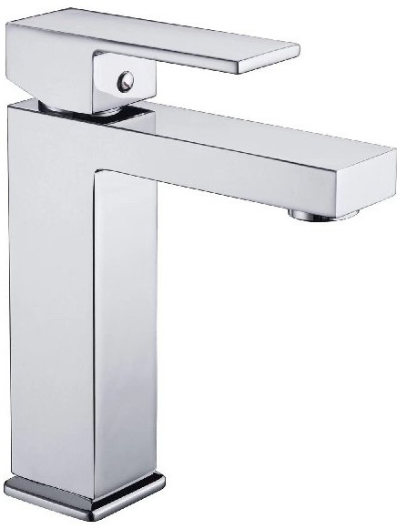 BESCO PMD Varium II Jednouchwytowa bateria umywalkowa niska chrom BU-VII-CH