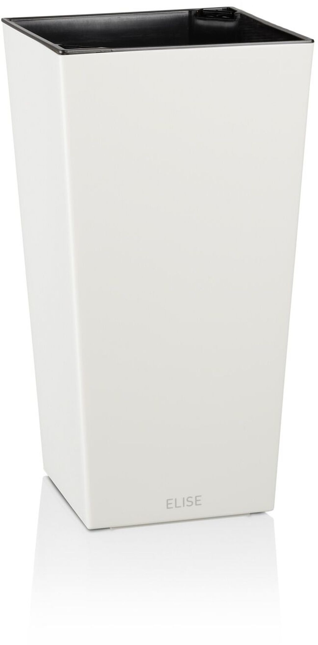 Blumfeldt PLASTKON PLASTKON In-& Outdoor Elise z wiklinowym wzorem 30 cm biała