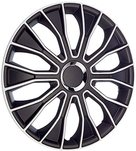Autostyle Samochód Style PP 5214 komplet ozdobne kołpaki na koła voltec Pro 14 cali, czarny/biały VOLTEC 14'' WHITE&BLACK