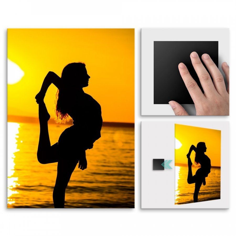 Pix4home Plakat metalowy rozciąganie się w blasku słońca M POS-M-00993