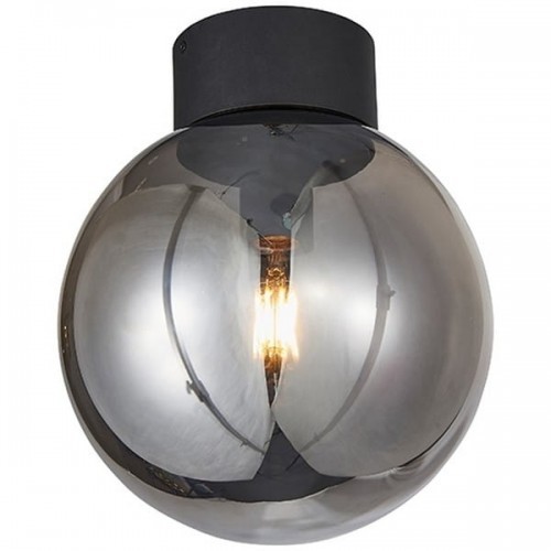 Brilliant ASTRO Czarna przydymiona śr. 25cm. E27 Lampa sufitowa 85290/93 85290/93