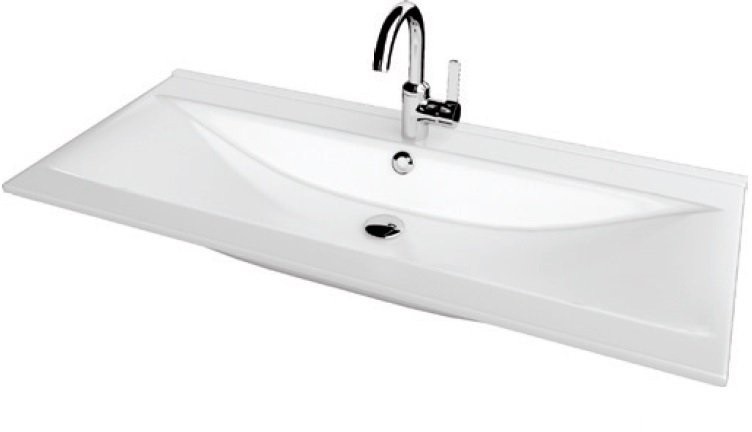 Vayer Laufen Kartell Umywalka wisząca 46x28x12 cm z otworem na baterię biała H8153350001111 H219