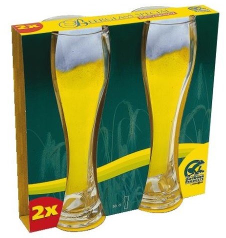 Brunner Biały kufel do piwa 2-częściowy zestaw 0830173N.C71