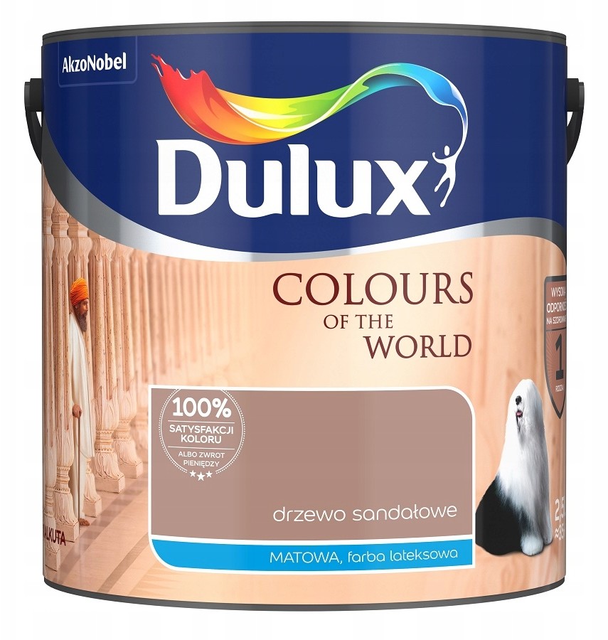 Dulux Farba Dulux Kolory Świata- drzewo sandałowe, 2.5l