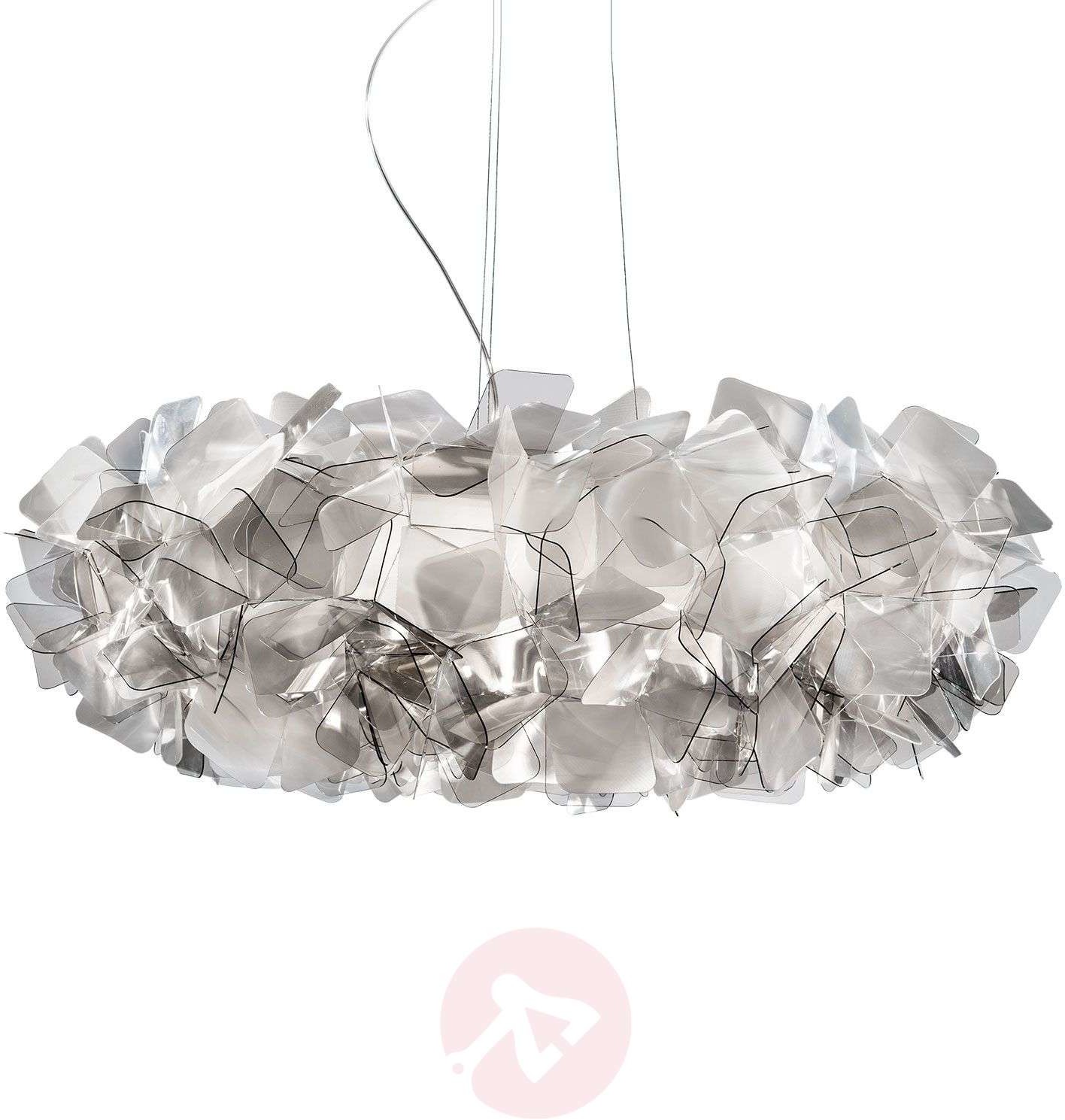 Slamp Clizia lampa wisząca, 78 cm, fumé