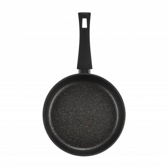 Ambition CARBON PATELNIA 24 CM POWŁOKA QUALUM BASIC STONE INDUKCJA 84527