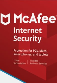 McAfee Internet Security Unlimited Device 1 Year Key GLOBAL
